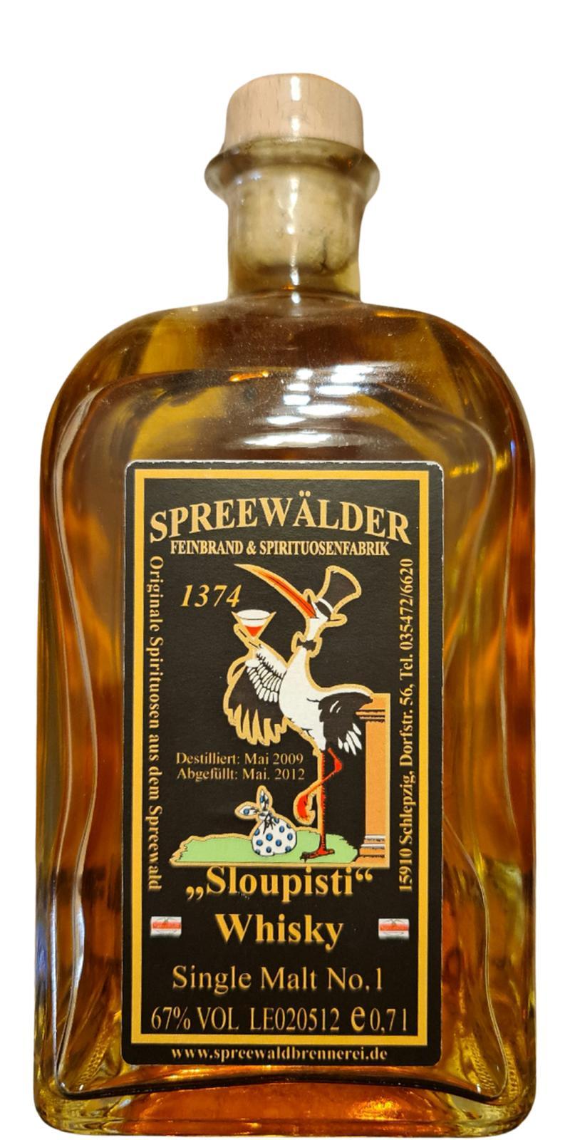 Sloupisti 2009  Single Malt No.1