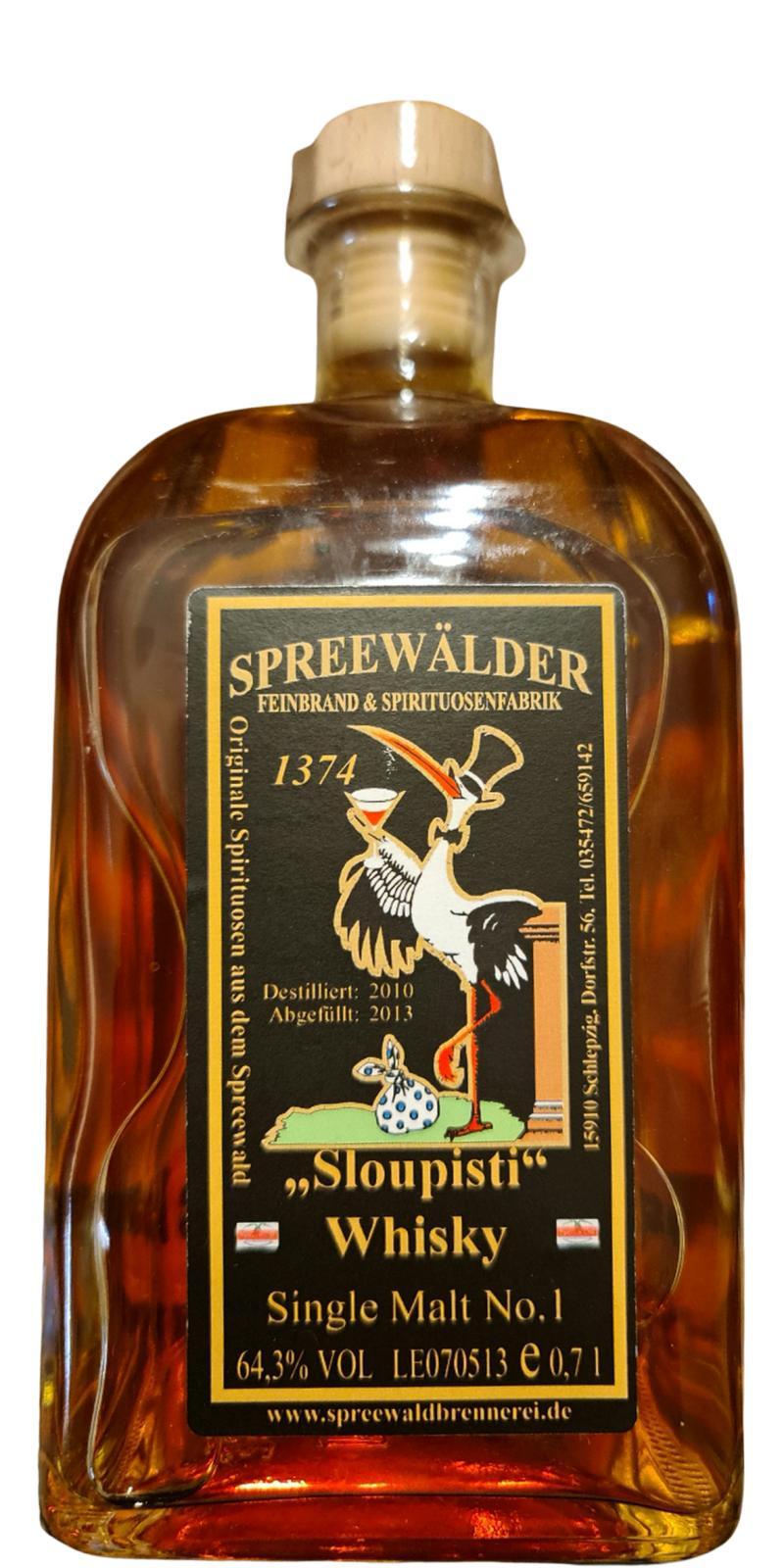 Sloupisti 2010  Single Malt No.1