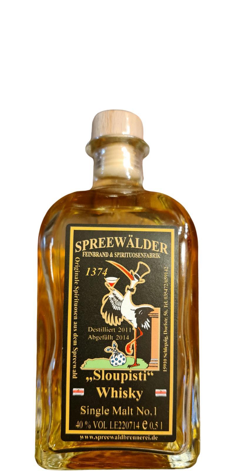 Sloupisti 2011  Single Malt No.1