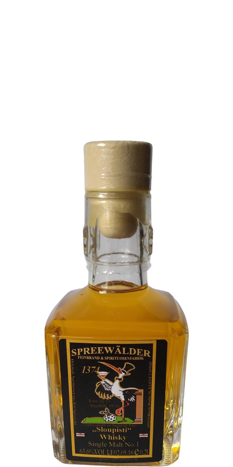 Sloupisti 2013  Single Malt No. 1