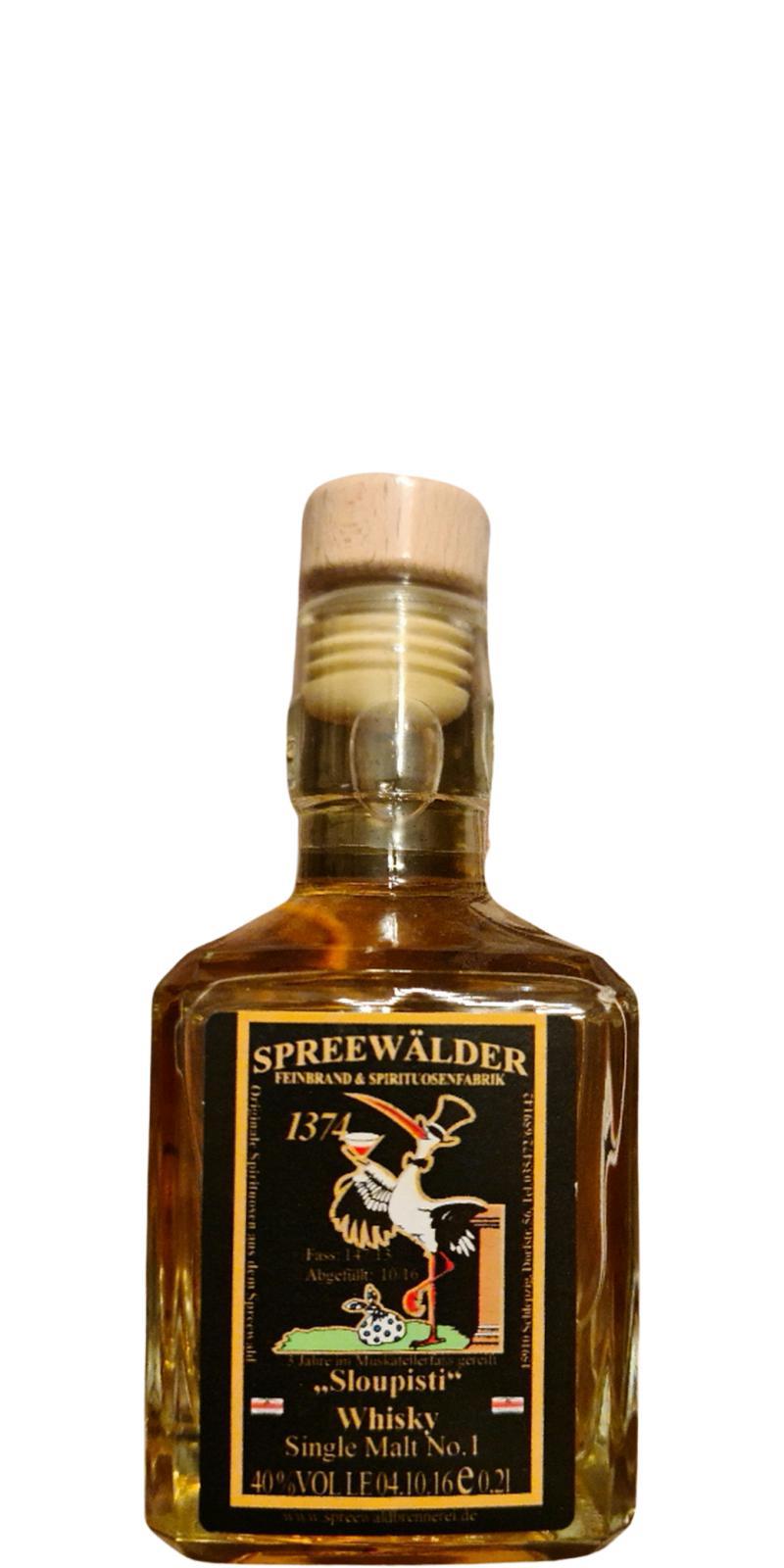 Sloupisti 2013  Single Malt No.1