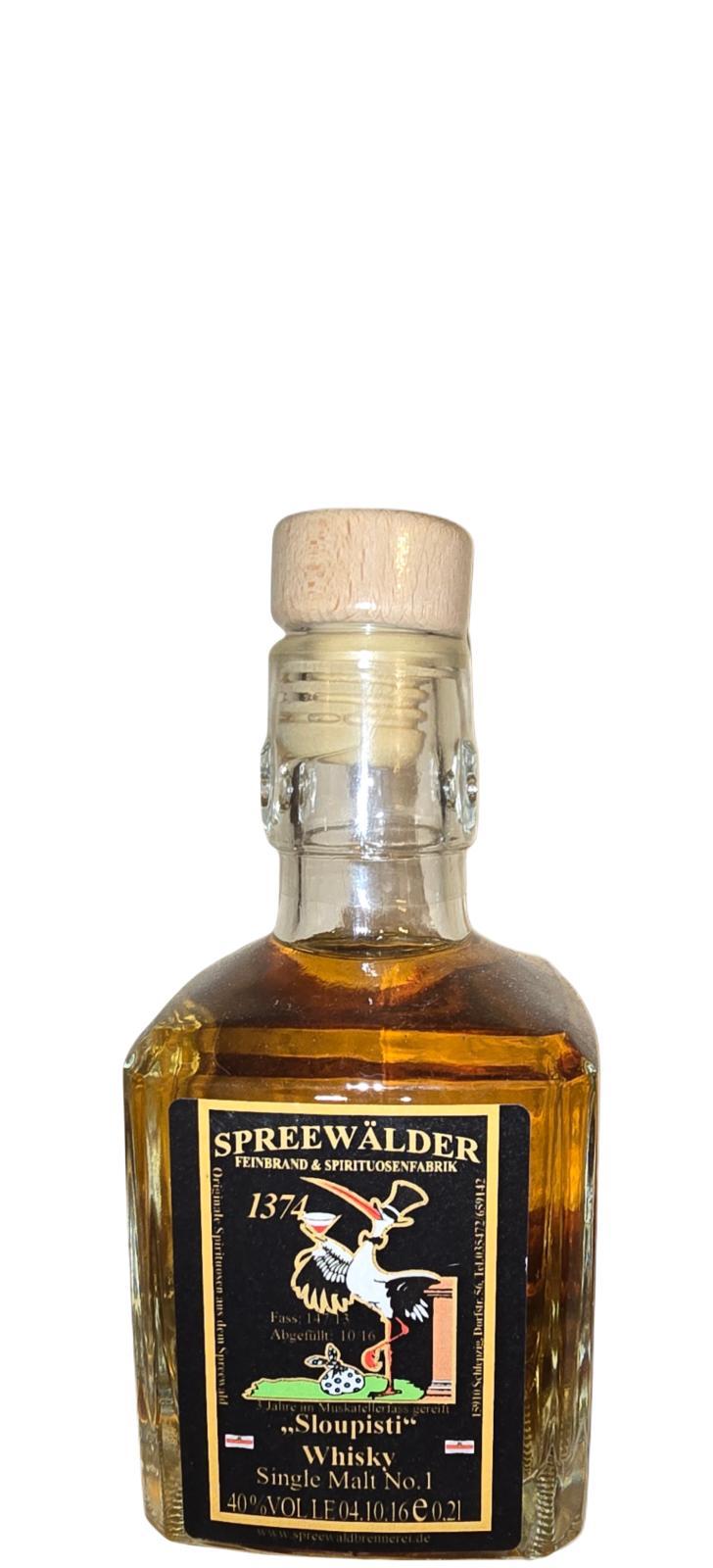 Sloupisti 2013  Single Malt No. 1