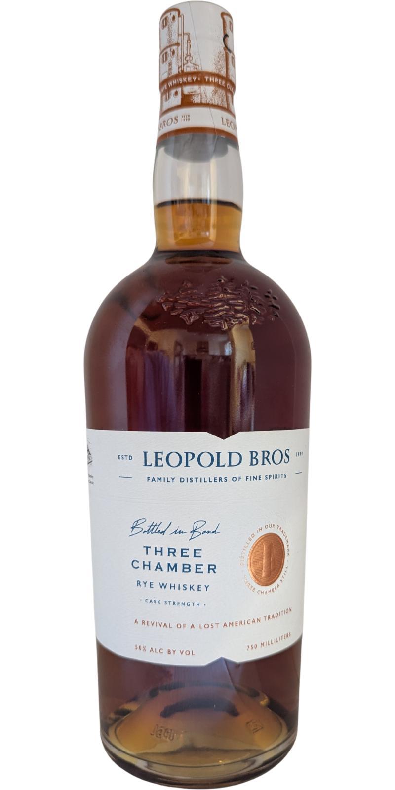 Leopold Bros 2016  Three Chamber Rye
