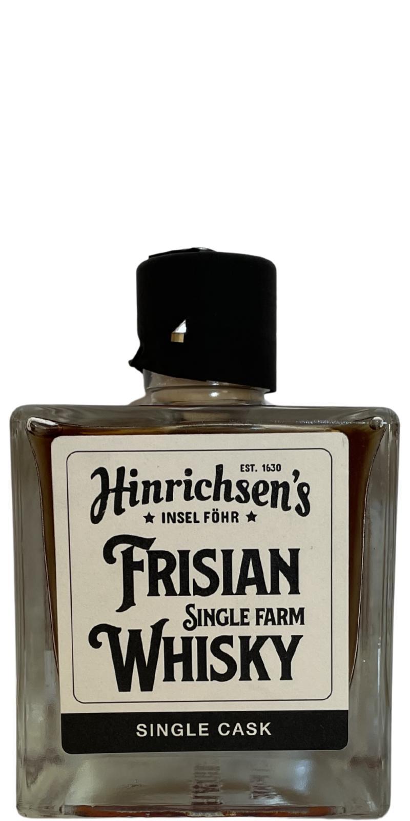 Hinrichsen's Frisian Single Farm Whisky  Single Cask