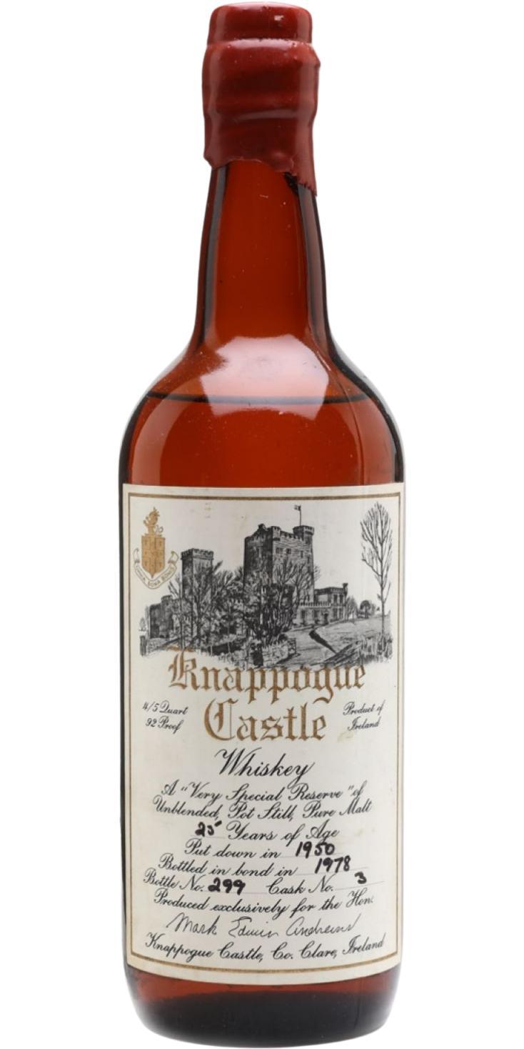 Knappogue Castle 1950  Very Special Reserve