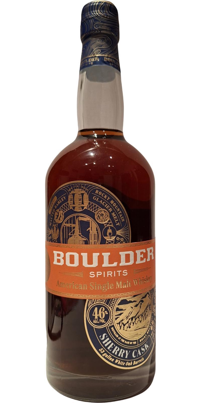 Boulder Spirits 03-year-old  Sherry Cask