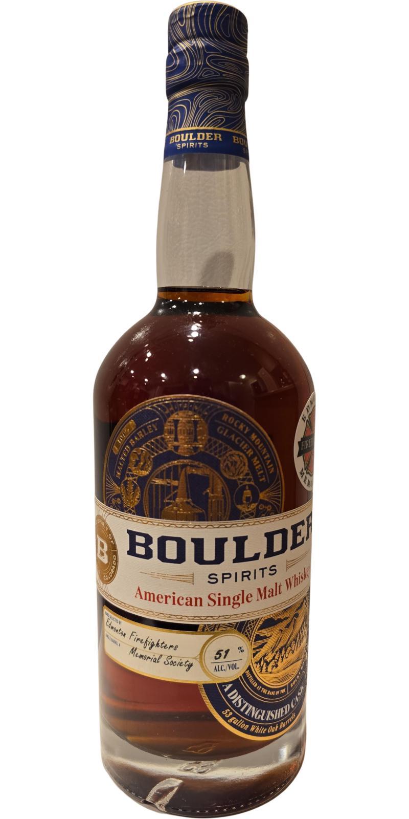 Boulder Spirits American Single Malt Whiskey  A Distinguished Cask