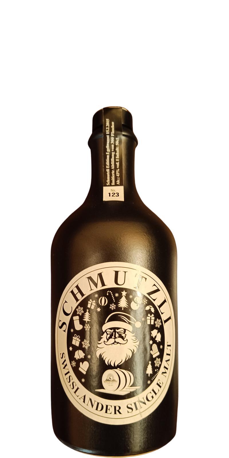 Sonnenbräu 2015  Schmutzli - Swisslander Single Malt - Edition 1