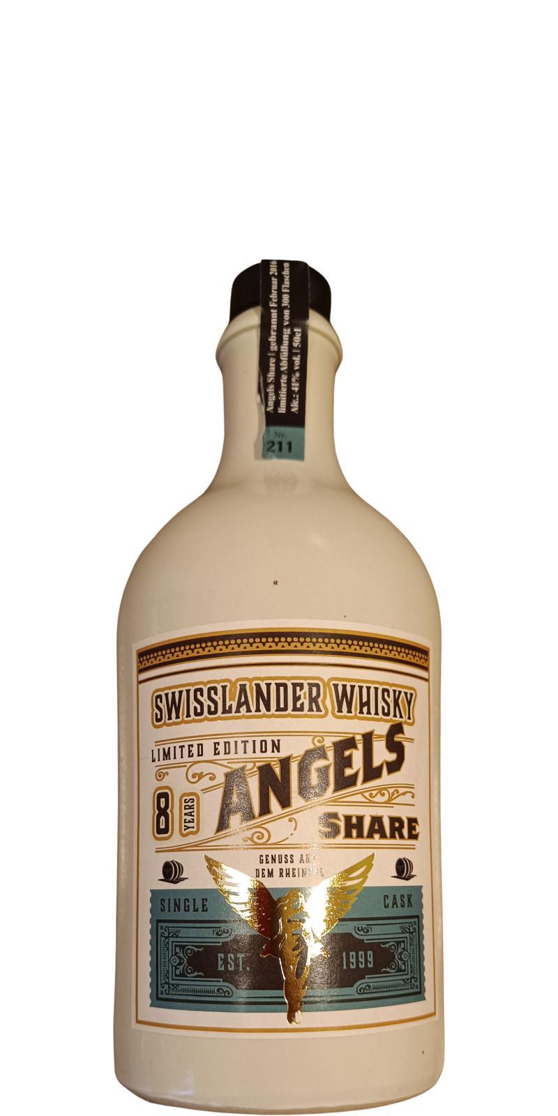 Sonnenbräu 2016  Swisslander Limited Edition 1 - Angels Share