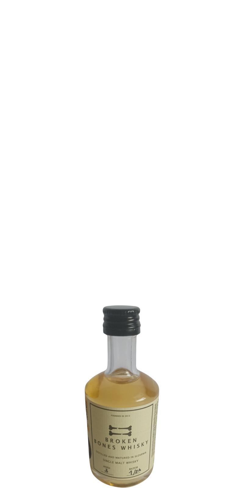 Broken Bones Whisky 03-year-old Miniature