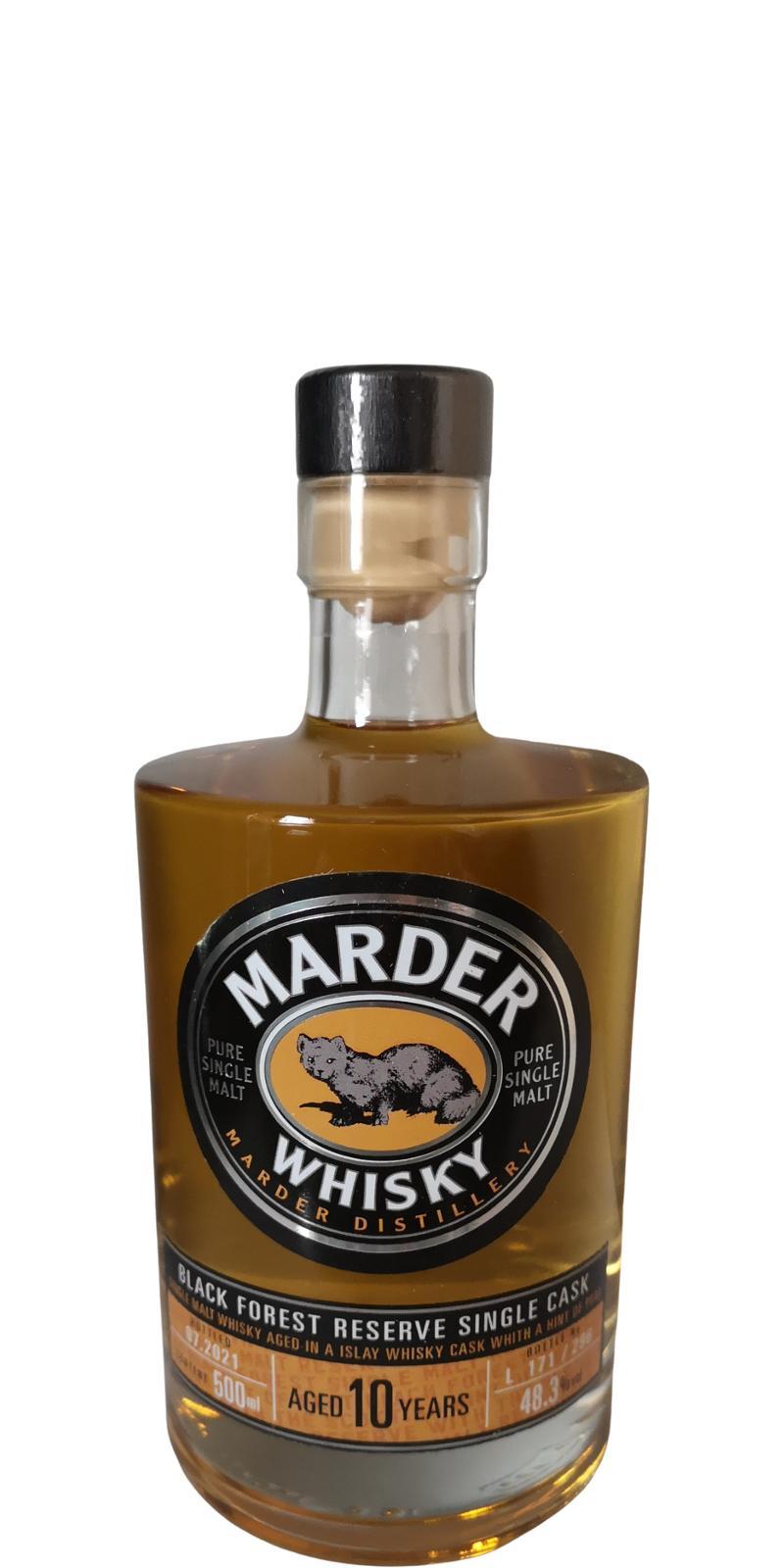 Marder 2011  Black Forest Reserve Single Cask