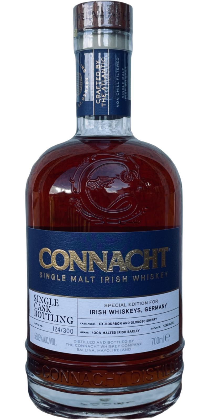 Connacht Single Malt  Single Cask Bottling