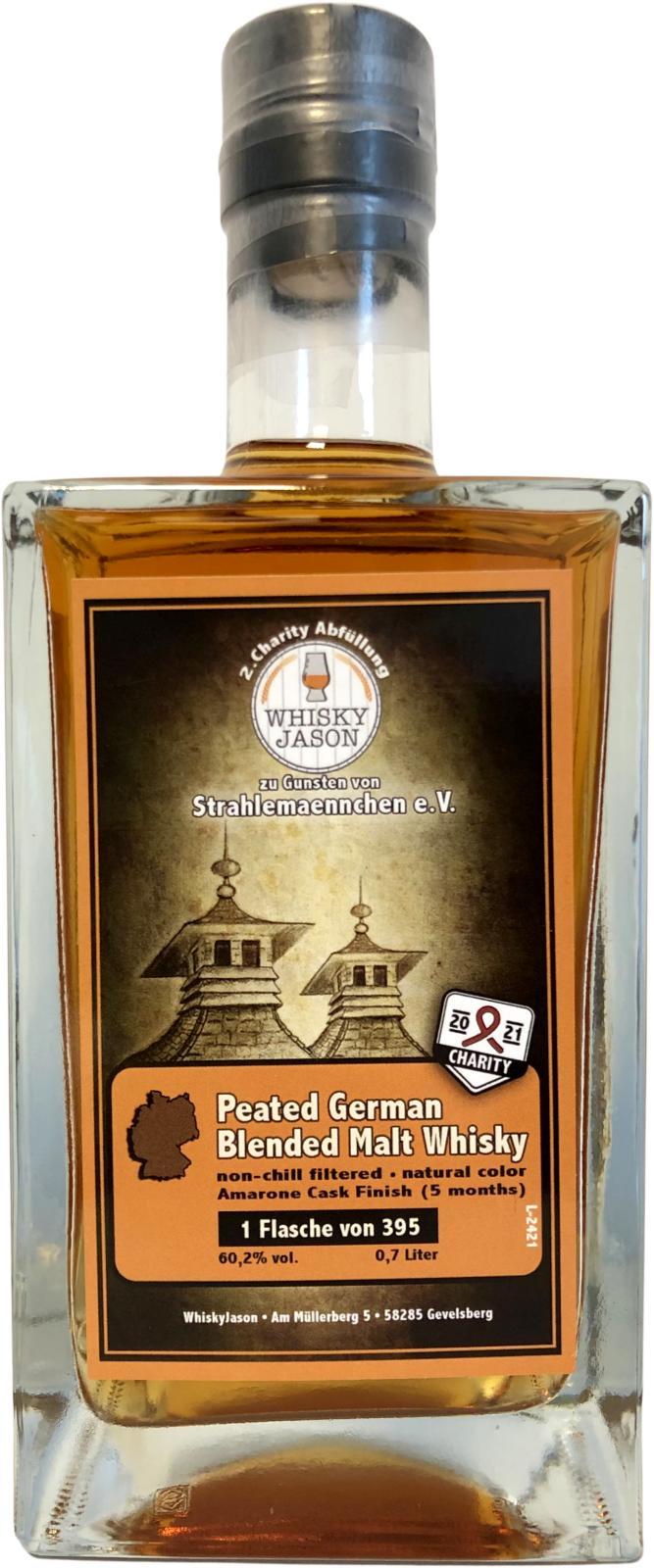 Peated German Blended Malt Whisky 2. Charity Abfüllung WhJs
