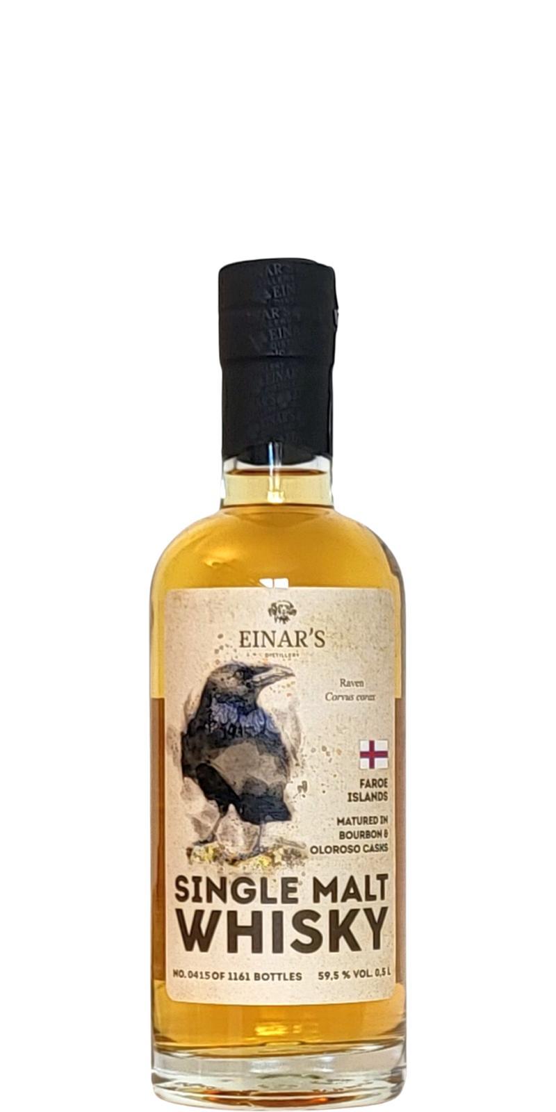Einar's Single Malt Whisky  Raven