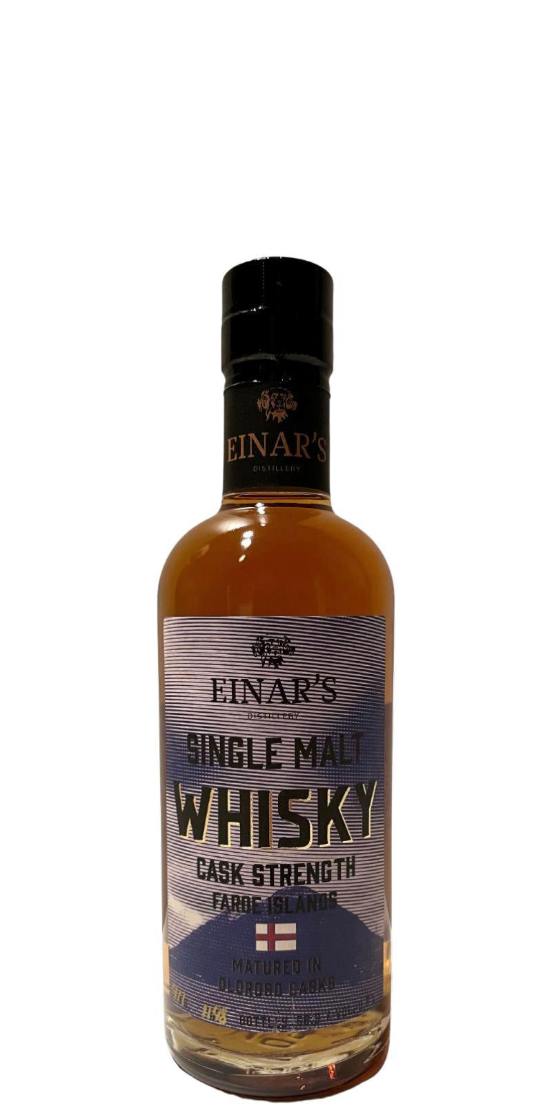 Einar's Single Malt Whisky  Cask Strength