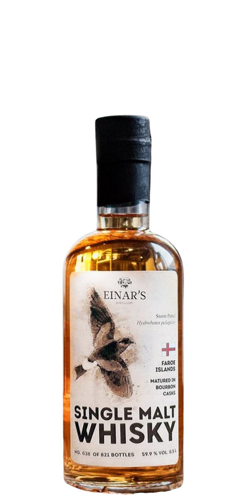 Einar's Single Malt Whisky  Storm Petrel