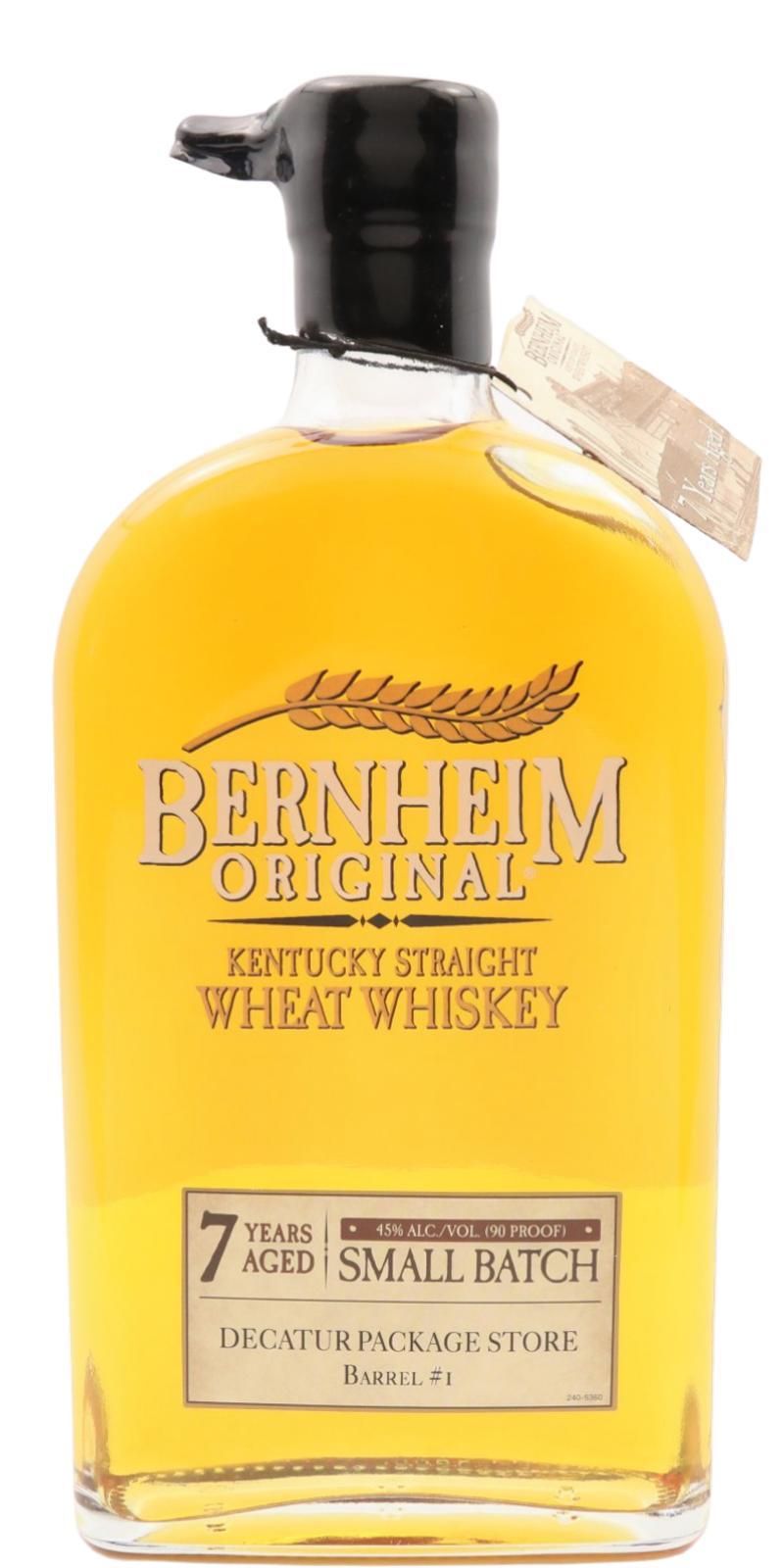 Bernheim Original 07-year-old  Small Batch - Wheat Whiskey