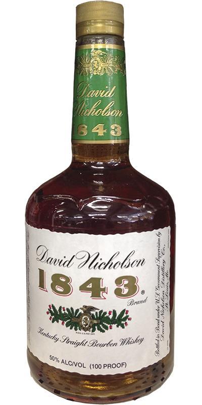 David Nicholson 07-year-old  Kentucky Straight Bourbon Whiskey
