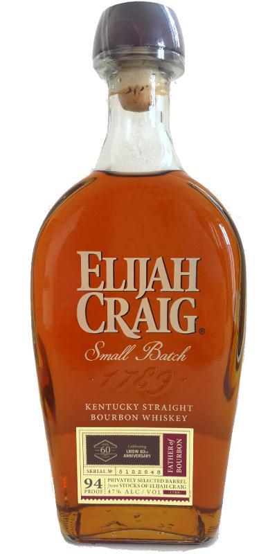 Elijah Craig 09-year-old  Private Barrel