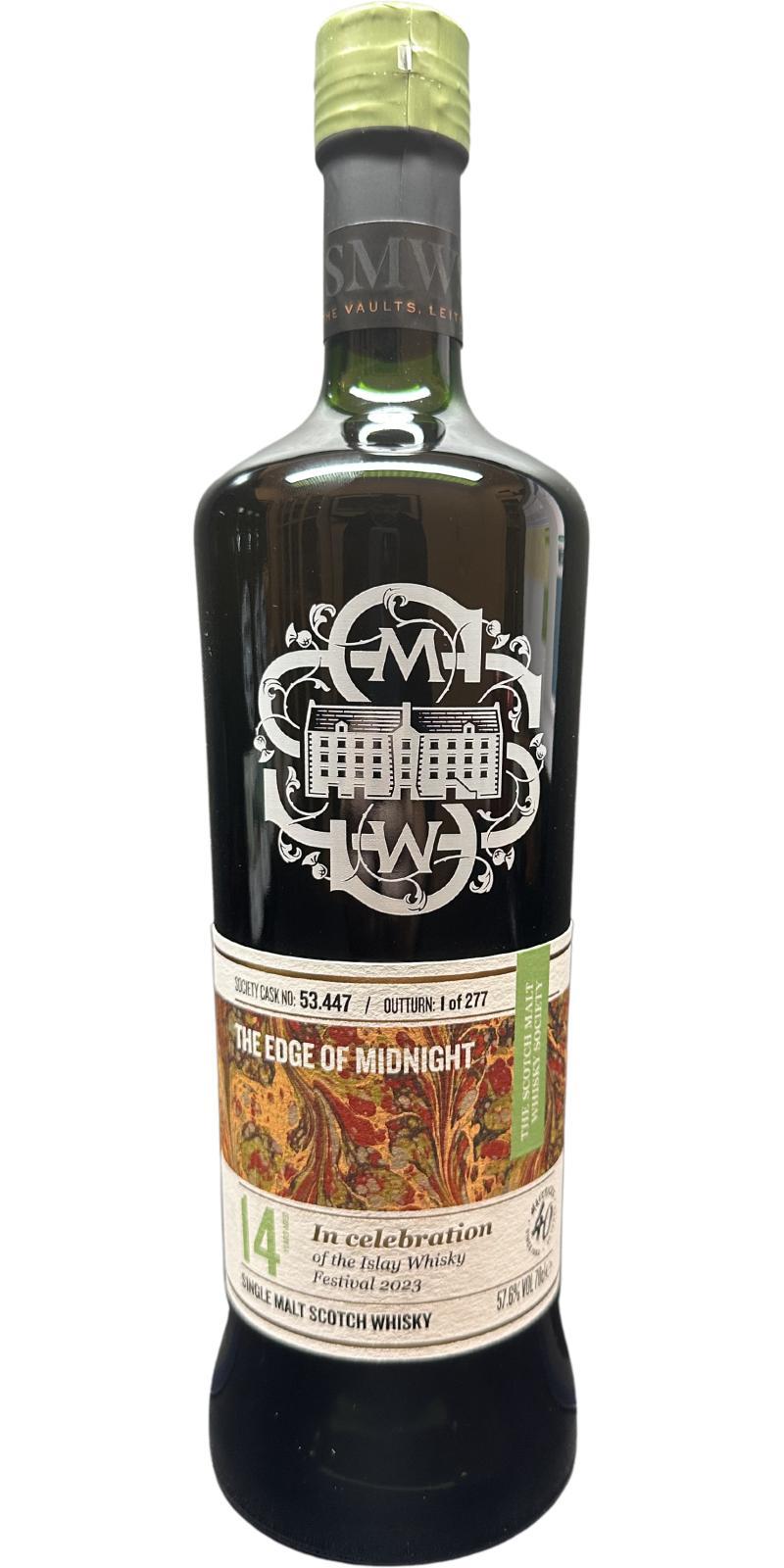 Caol Ila 2008 SMWS 53.447 The edge of midnight