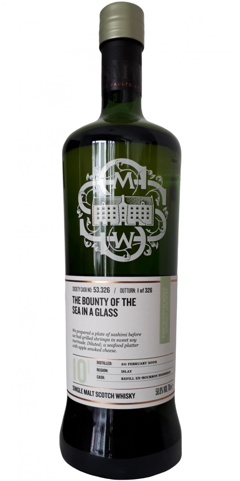 Caol Ila 2009 SMWS 53.326 The Bounty of the Sea in a Glass