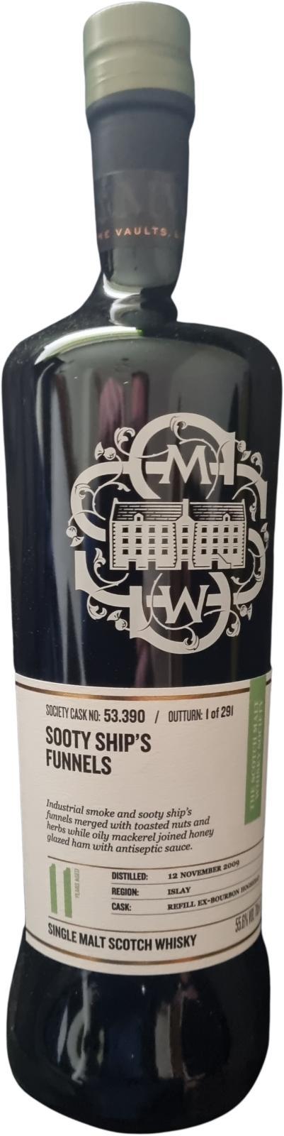 Caol Ila 2009 SMWS 53.390 Sooty ship's funnels