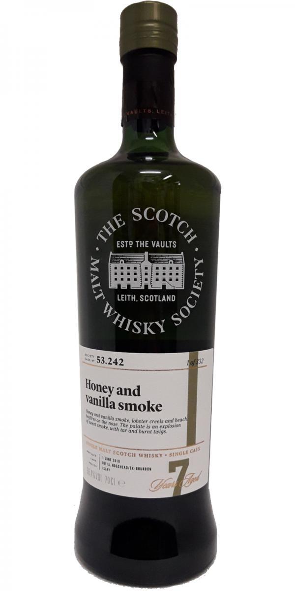 Caol Ila 2010 SMWS 53.242 Honey and vanilla smoke