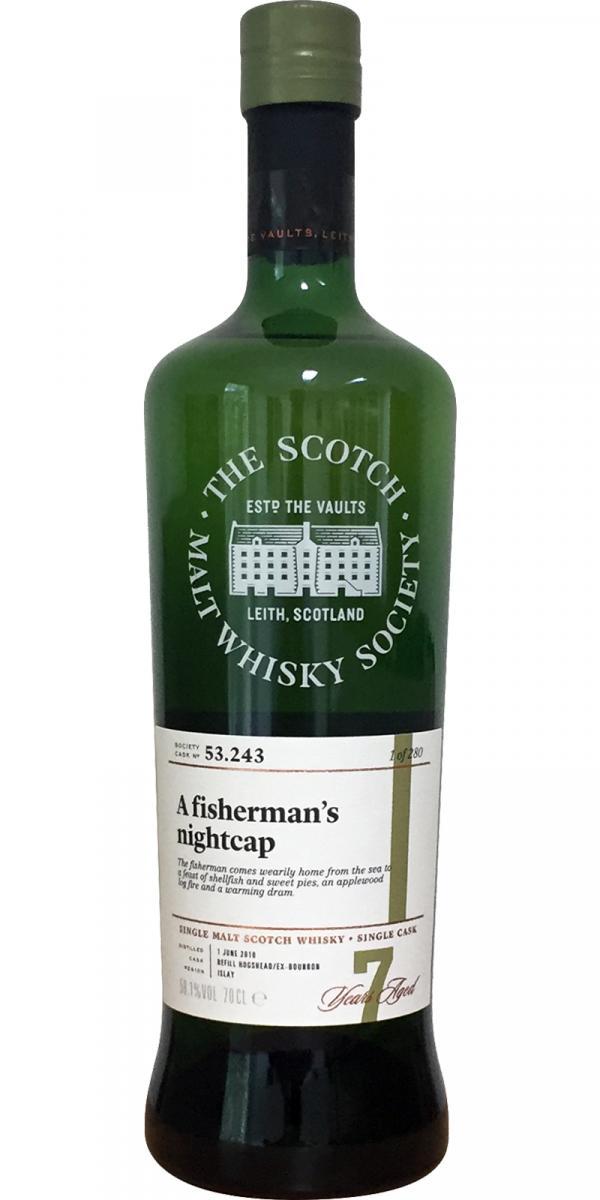 Caol Ila 2010 SMWS 53.243 A fisherman's nightcap