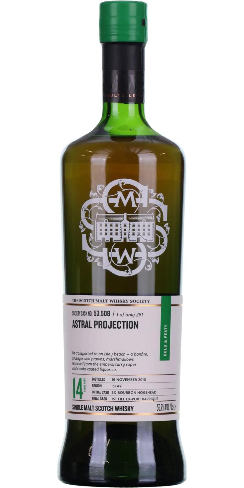Caol Ila 2010 SMWS 53.508 Astral projection