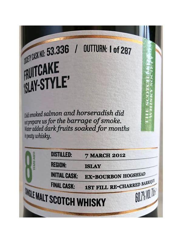 Caol Ila 2012 SMWS 53.437 Battle of the bonfires