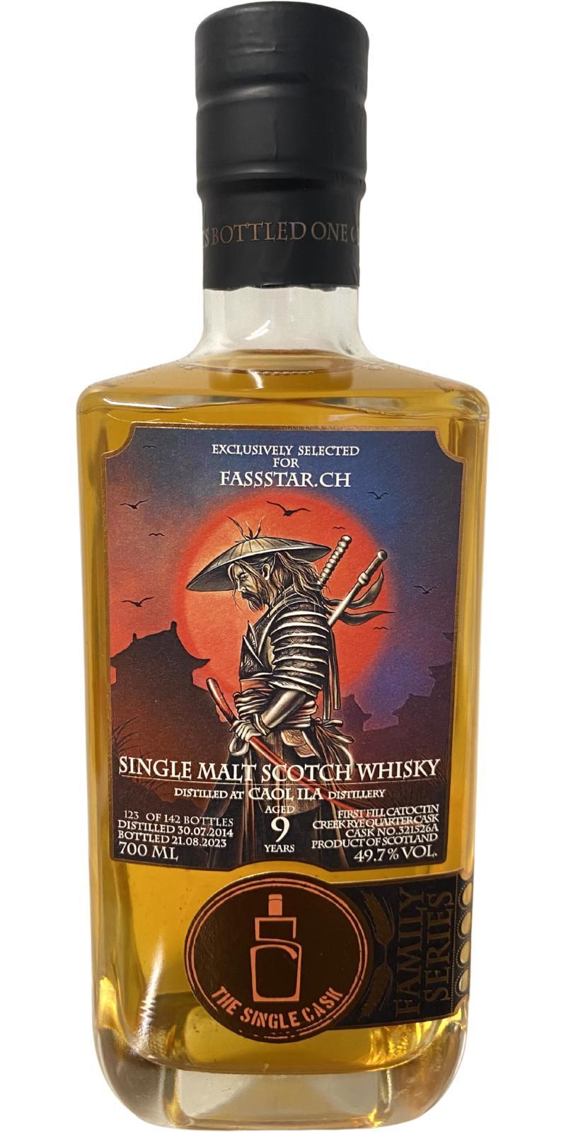 Caol Ila 2014 TSCL Family Series