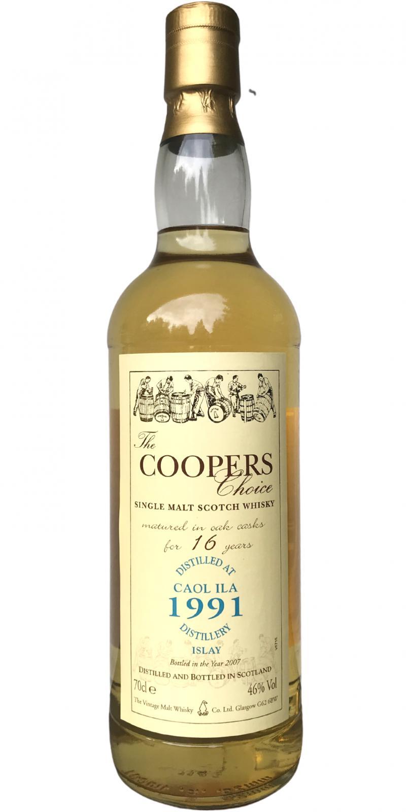 Caol Ila 1991 VM The Cooper's Choice