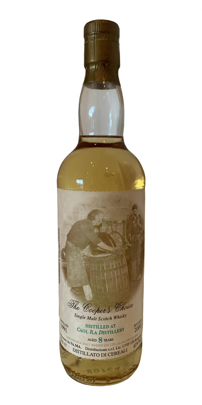 Caol Ila 1991 VM The Cooper's Choice