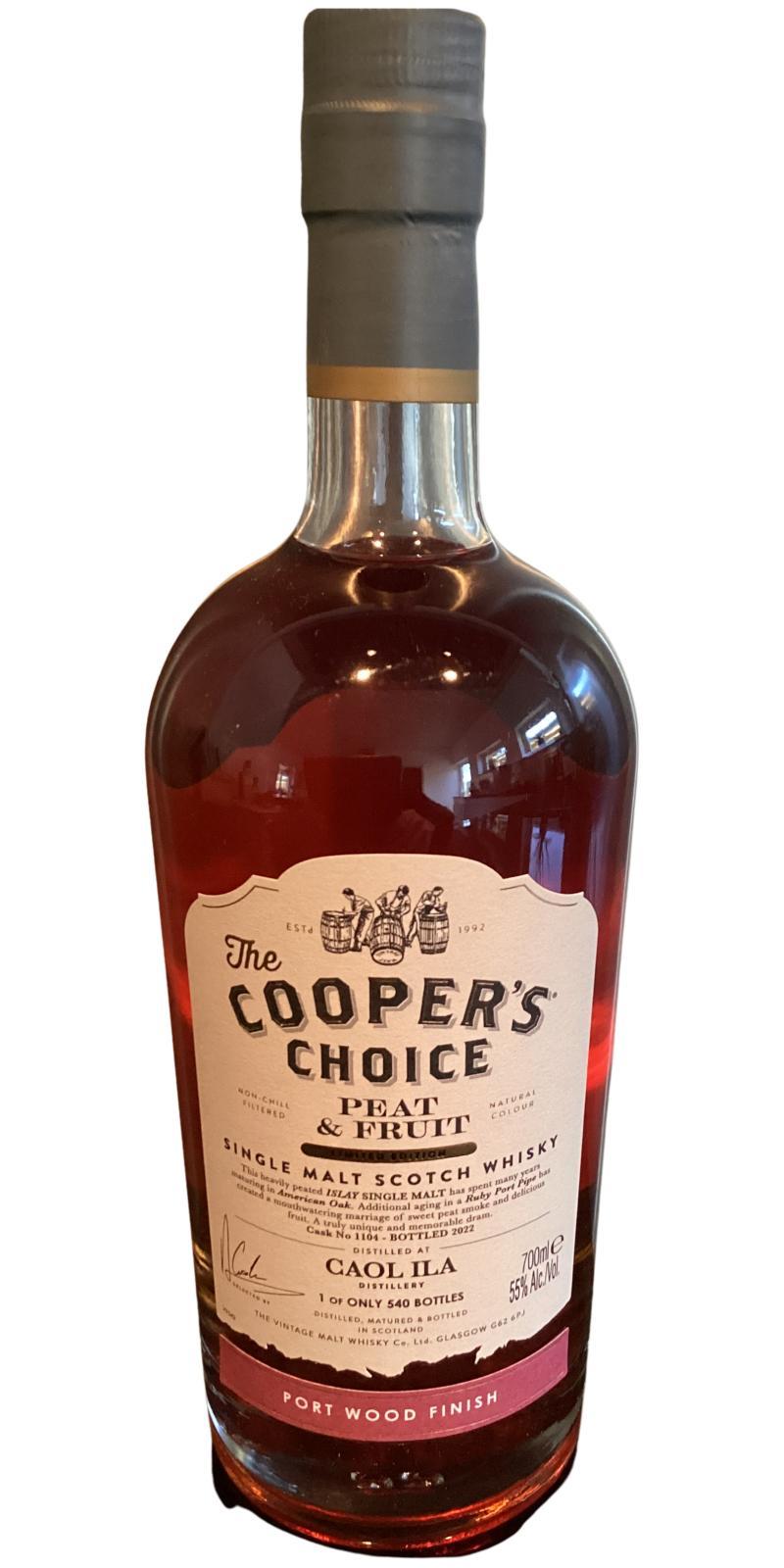 Caol Ila Peat & Fruit VM The Cooper's Choice