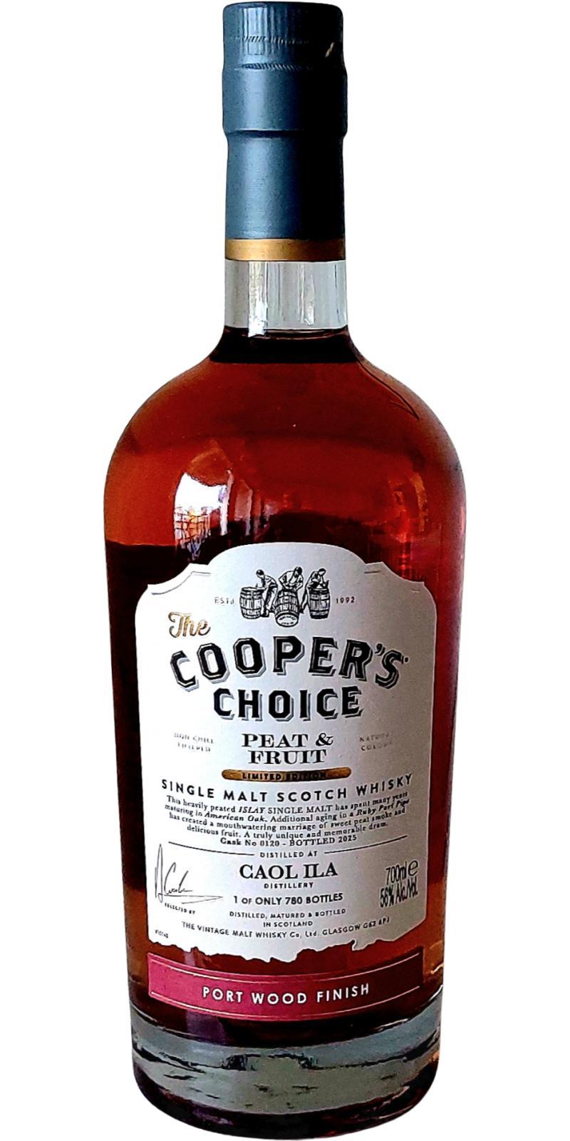 Caol Ila Peat & Fruit VM The Cooper's Choice