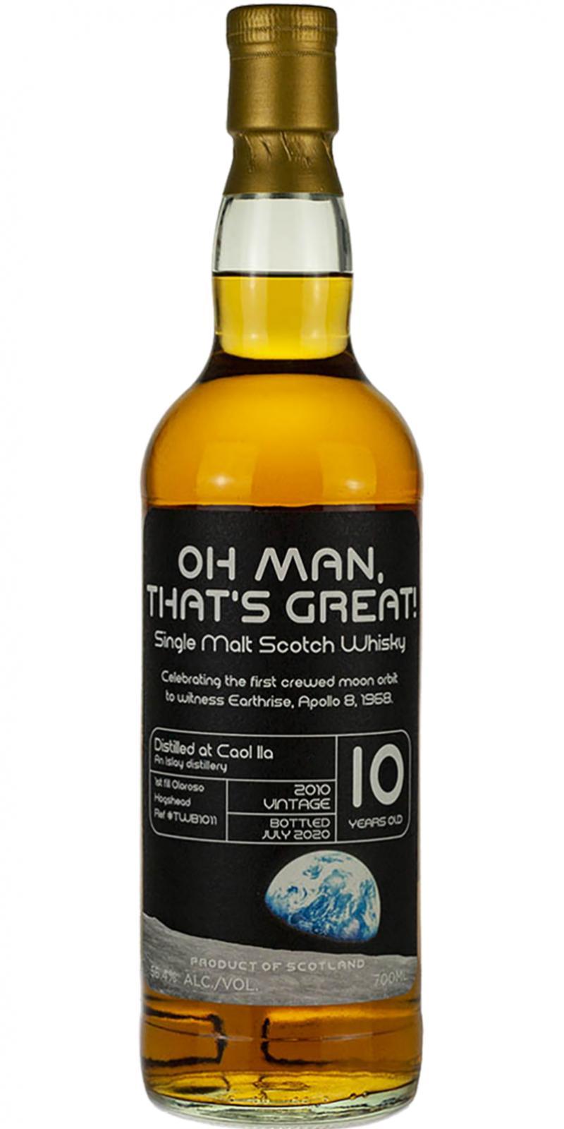 Caol Ila 2010 TWB Originals