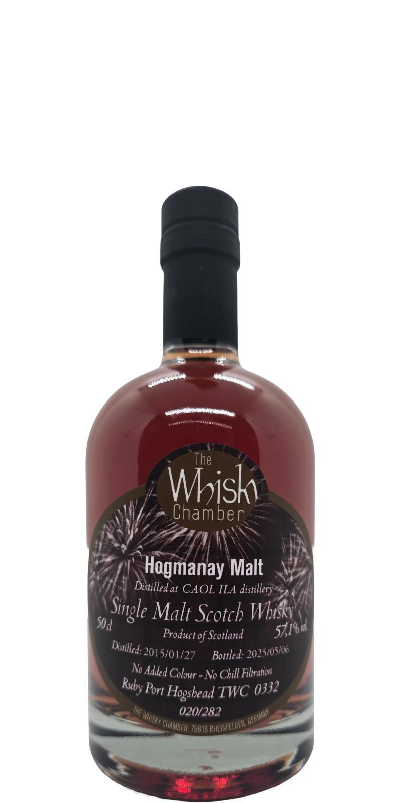 Hogmanay Malt 2015 WCh
