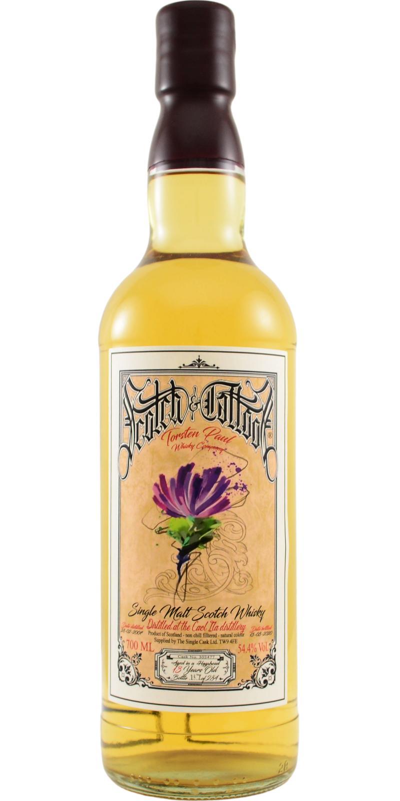Caol Ila 2007 TPWC Scotch & Tattoos