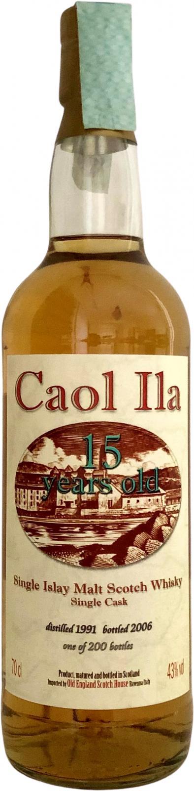 Caol Ila 1991 UD Old England Scotch House