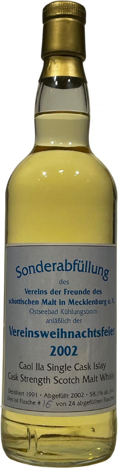 Caol Ila 1991 UD Sonderabfüllung