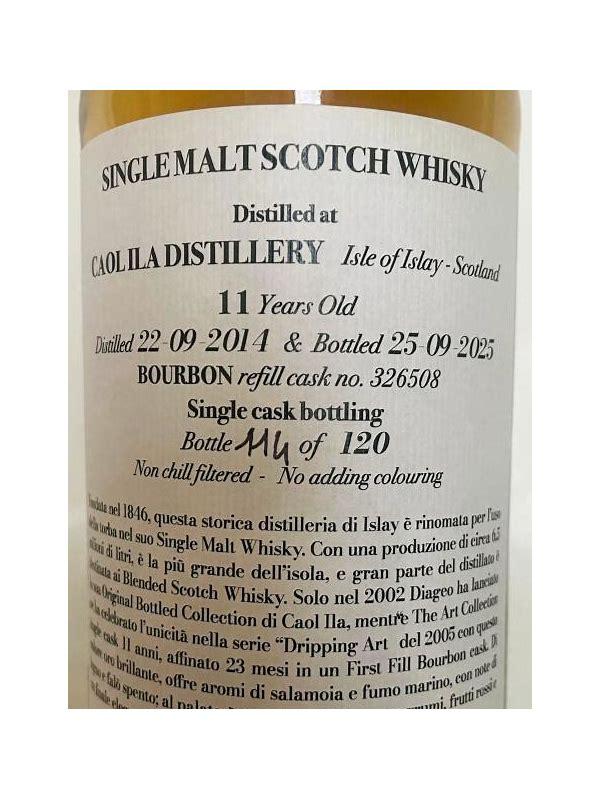 Caol Ila 2014 UD The Art Collection - Dripping Art