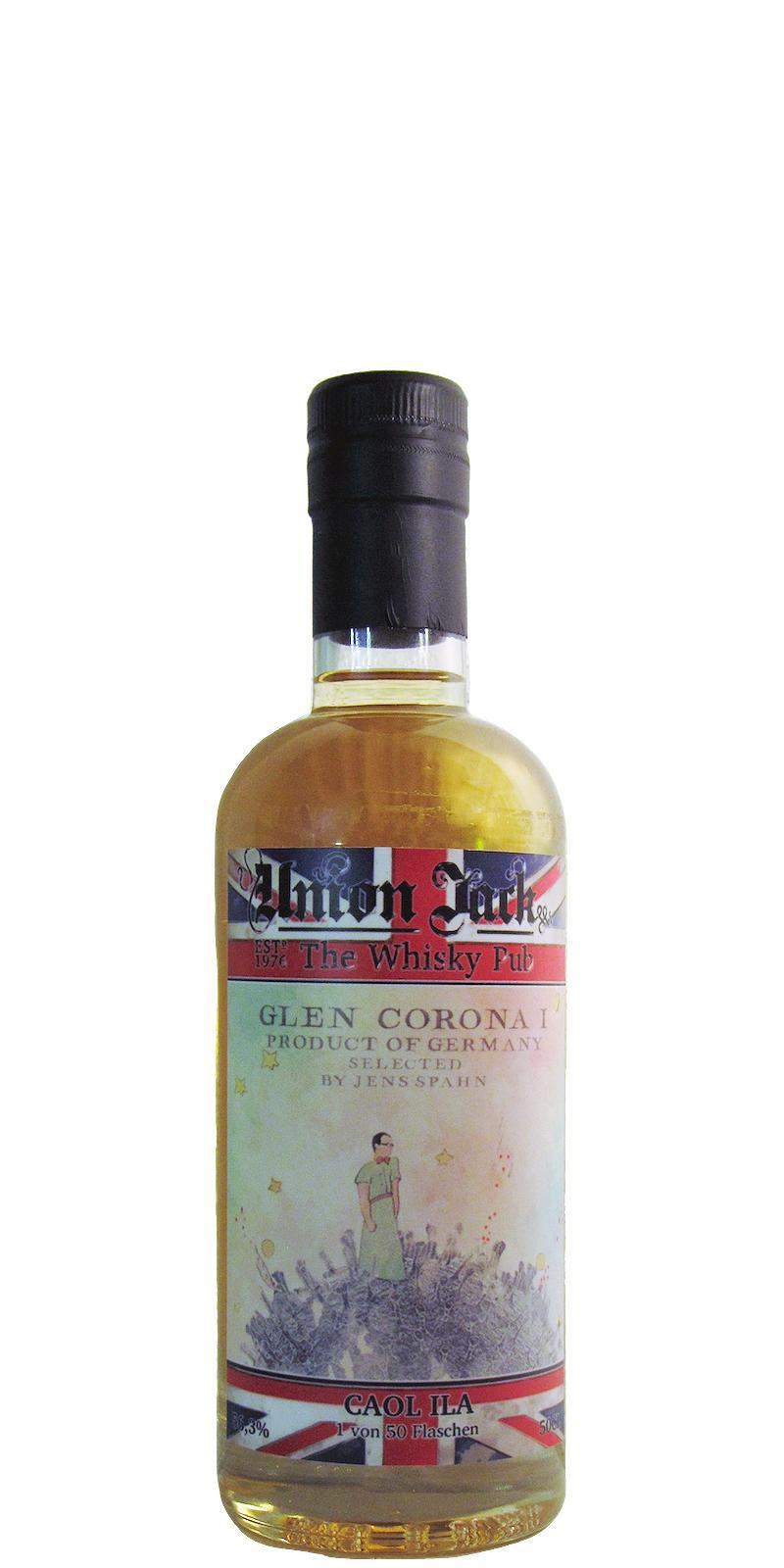Caol Ila Glen Corona I UD Union Jack - The Whisky Pub
