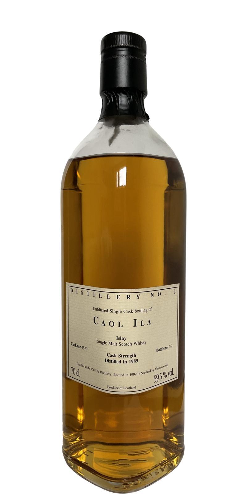 Caol Ila 1989 Vnmp Distillery No. 2