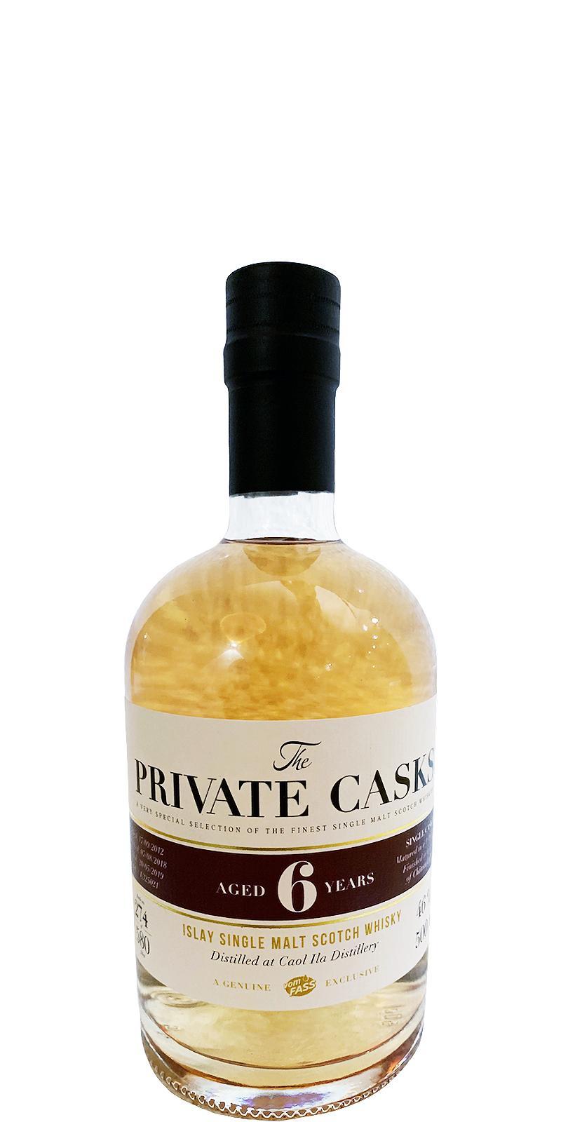Caol Ila 2012 vF The Private Casks