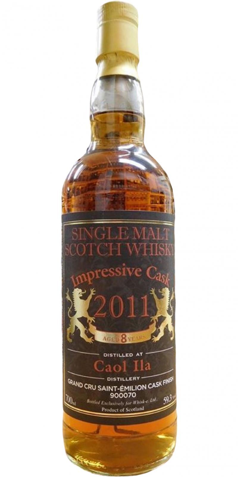 Caol Ila 2011 W-e Impressive Cask