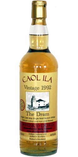 Caol Ila 1992 WD The Dram