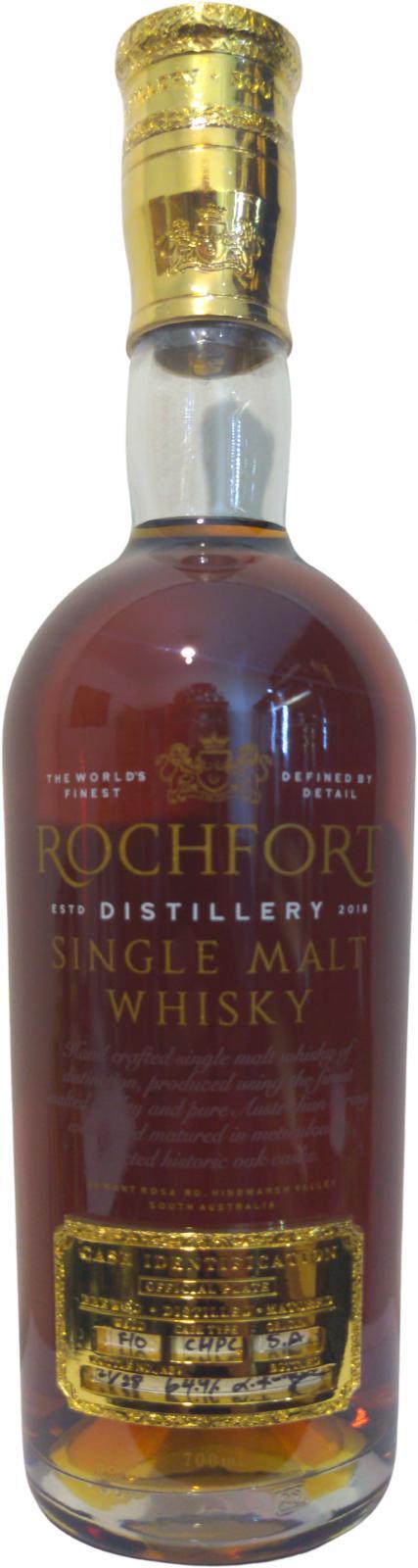 Rochfort Single Malt Whisky  10th Release