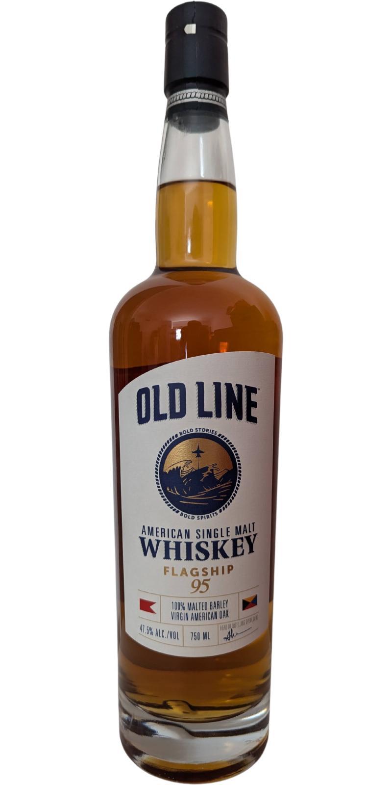Old Line American Single Malt Whiskey  Flagship 95