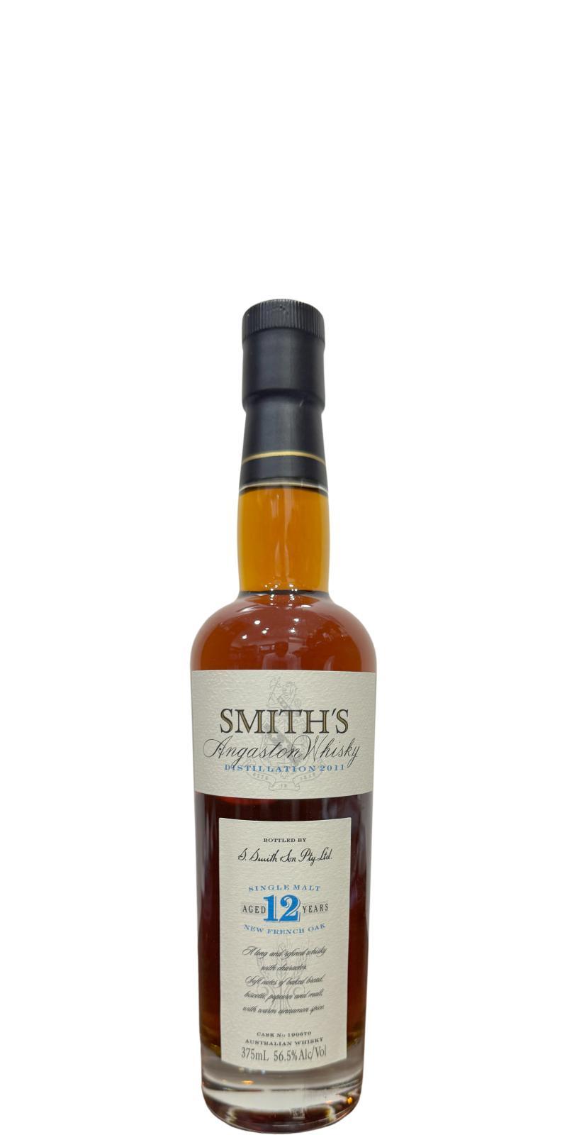 Smith's Angaston Whisky 2011  New French Oak