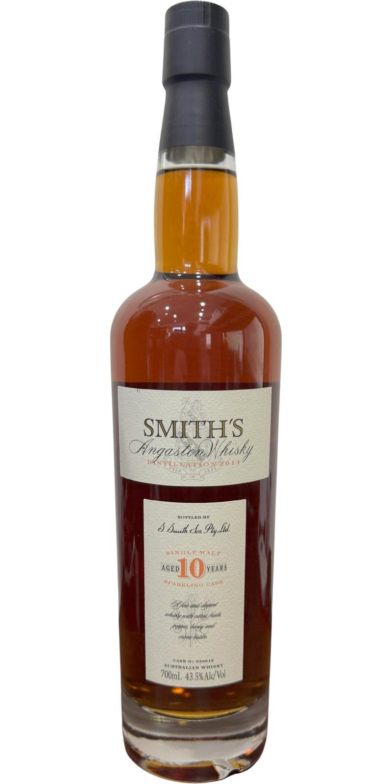 Smith's Angaston Whisky 2014